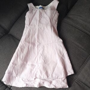 Old Navy Pink Checkered Sleeveless Dress